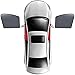 Auto Tendine Parasole per Mercedes-Ben z Vito II W639 2004-2013, Block Raggi Uv Finestrino Laterale Mesh Finestrini Tenda Anti-zanzara e Antipolvere Protezione Bambini Parasole Accessori