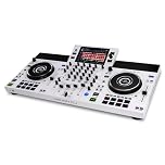 Denon DJ SC LIVE 4 WHITE - Console Indipendente per DJ con Stem su 4 Canali, streaming Wi-Fi, Altoparlanti, compatibile con Serato DJ e Virtual DJ
