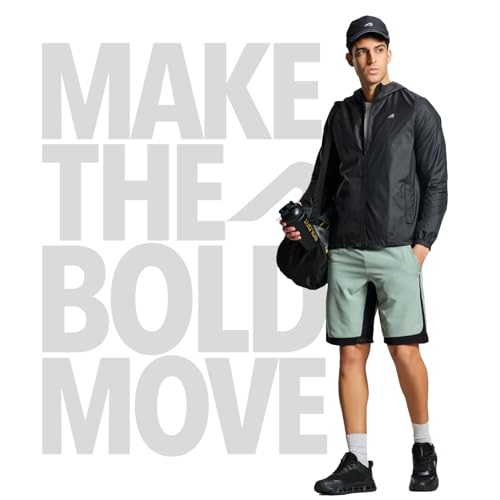 Image of Boldfit Men's Polyester Standard Length Windcheater Jacket, Lightweight & Wind-Resistant with Reflective Bike Jacket, Relaxed Fit-Stylish Windbreaker for Outdoor & Biking