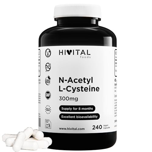 HIVITAL NAC N-Acetyl L-Cysteine 300 mg - 240 gélules