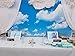 GYA 7x5ft Blue Sky White Clouds Photo Background Sunshine Sky Clouds Theme Photography Backdrop Adventure Travel Booth Wedding Party Decor Studio Props