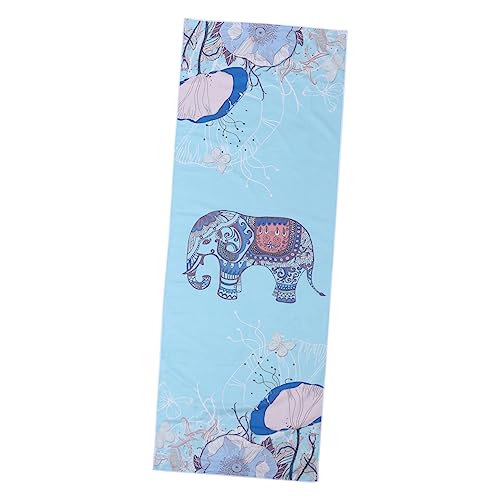 Tapis de yoga vintage chic imprimé magnifique pour séances de méditation douce à la maison
