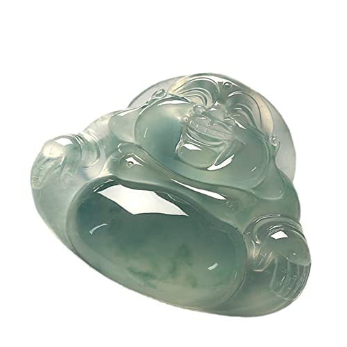Collier Feng Shui Bouddha rieur jade le cadeau spirituel idéal