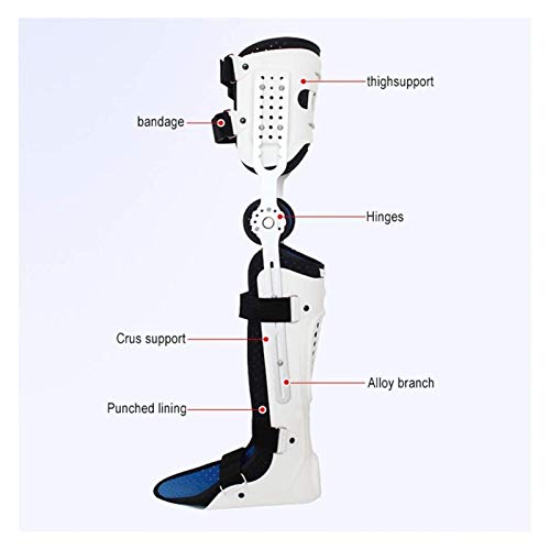 Ortesis deportiva para muslo, rodilla, tobillo y pie, izquierda miniatura 5