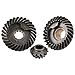 REXVTNS 3Pcs Boat Motor Gear Set | Stainless Steel Forward & Reverse Gear T5 | Replacement for Outboard Motor Parts | Heavy - Duty Marine Gear Kit