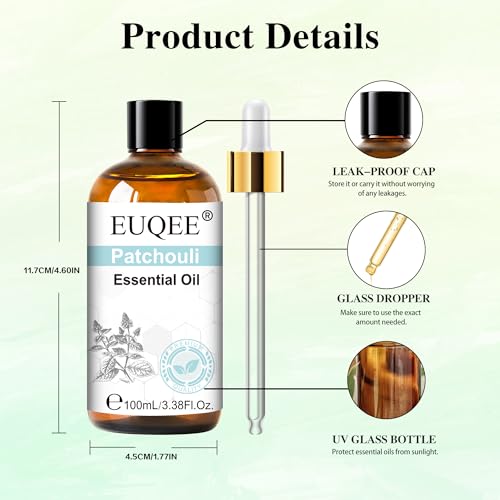 Aceite Esencial de Patchouli 100ml + Aceite Aromático Amber 60ml miniatura 2