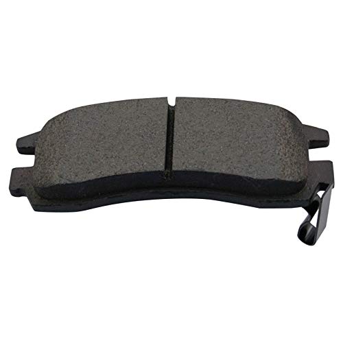 Image of TRQ Rear Brake Pad and Rotor Set Ceramic Coated Rotors Compatible with 2003-2004 Cadillac Seville