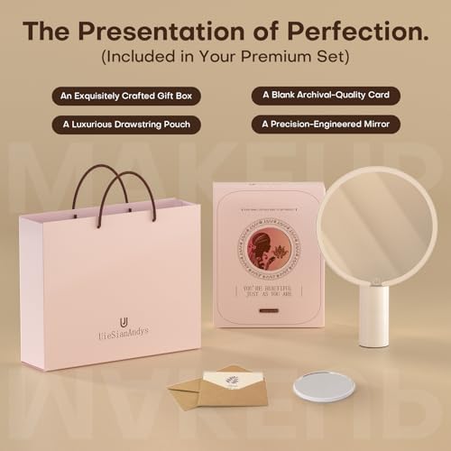 Get 50% Off UieSian Asdys Lighted Makeup Mirror with Code EW6CP9WM