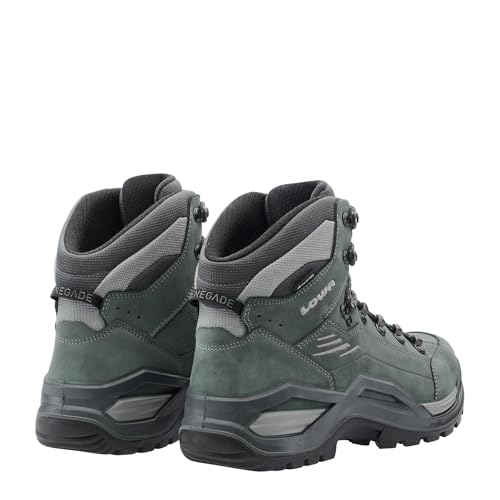 LOWA Stiefel mittel RENEGADE EVO GTX MID anthrazit/stahlbla, 44