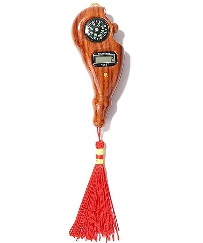 Image of 99999 5 Digit Multiuse Digital Electronic Portable Mini Hand Tally Clicker Counter Finger Ring Mantra Jaap Device Machine Cricket Umpire Counting Zikr Ziker Dhikr (2026DBrown Compass)
