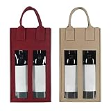2 Bolsas De Vino Tinto, Bolsas Protectoras De Vino Tinto, Bolsas De Fieltro, Bolsas De Regalo De Vino Tinto, Bolsas De Presentación De Vino Tinto