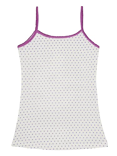 Image of BODYCARE Kids Girl's Regular Fit Vest | 100% Cotton| Skin Friendly | Lightweight | Sleeveless Design | Pack of 3 Print