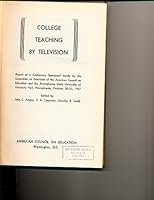 College Teaching By Television B000RV20ZK Book Cover