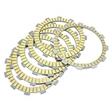 Specifiche di progettazione: include dischi di attrito della frizione in fibra configurati come set da 6 pezzi per l'uso del gruppo frizione standard.
