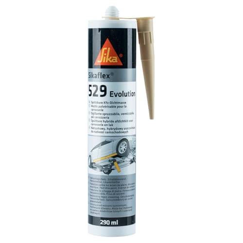 Sika Dichtstoff Sikaflex-529 Evolution Ocker ideal für Karosserieabdichtungen lösemittelfrei 290 ml