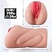2 in1 Masturebastorfor Men Sucking Thrusting Machine Silicone Pocket Puzzy Realistic Masterburbatar Hands Free Adult Toys Mastusbar Male Masturebastor for Men Underwear 1XW