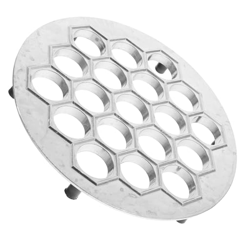 NAMOARLY Manual Dumpling Making Tool Aluminum Alloy Dumpling Sturdy Metal Presser Versatile for Nonstick Surface for Easy Cleaning Perfect for Family Meals Social Events