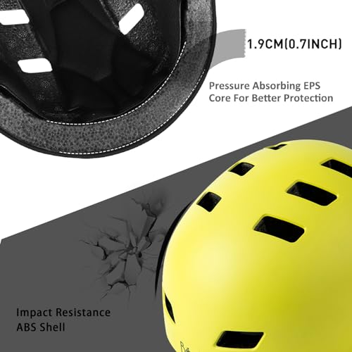 Image of Skateboard Bike Helmet,3 Sizes for Adults Youth Teen Kids Toddler | Adjustable for Men Women Boys Girls,Safety Certified Multi-Sport for Scooter Skate Bicycle Skating Rollerblading