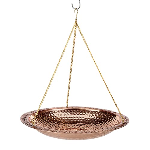 Good Directions Pure Copper Bird Bath, Large 18' Diameter