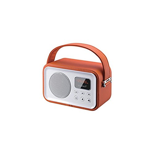 Sunstech RPBT450OR - Radio portátil (Digital FM, Altavoz, Bluetoo...