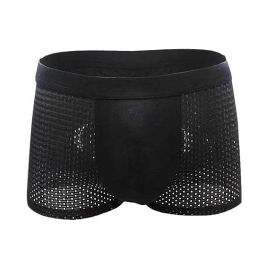 Men Breathable Pouch Men Underwear Packs Mesh Boxer Briefs | Dots Printed | Breathable & Soft Underwear (Pack of 1) Multicolor-image-26