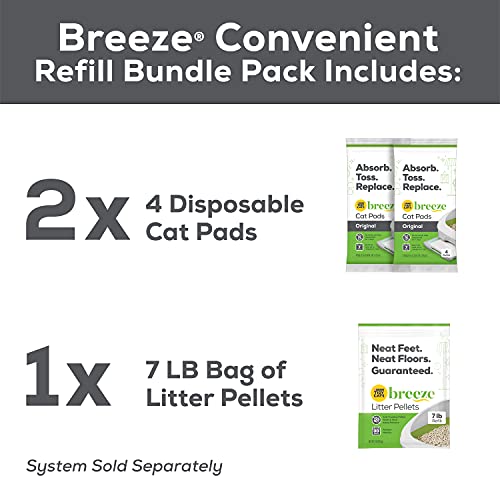 Tidy Cats Breeze Litter System - 7.91 lb. Refill Bundle for Cats