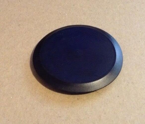 2" (2.0 Inch) Flush Mount Black Plastic Body and Sheet
