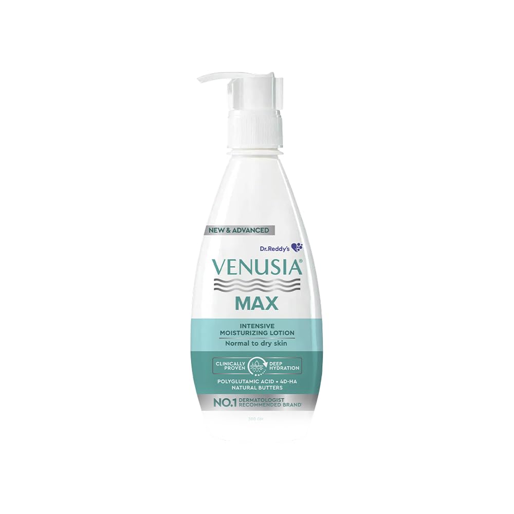VENUSIA Dr. Reddy Venusia Max Intensive Moisturizing Lotion, Repairs Dry Skin, Soft and Smooth, Moisturized and Hydrated Skin for Up to 12 Hours- 300gm-image-40