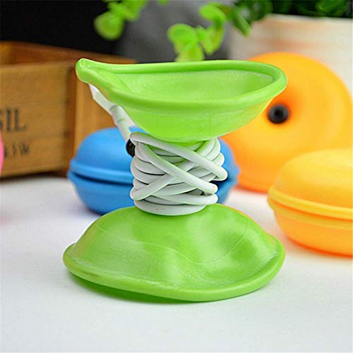 Qplcdg Auricolare avvolgicavo,Auricolari Cord