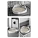 Dog Toilet, Portable Dog Training Toilet with Splash Wall, Dog Potty Tray Indoor Dog Pee Pad Holder, Potty Training Pee Pad Holder Baffle Dog Litter Box for Small Medium Dog
