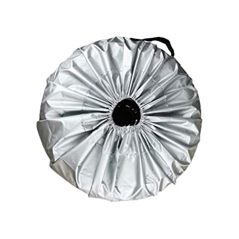 Tyre Cover Case Tire Cover Storage Bags Car Silver Cloth Spare Carry Tire For Cars Wheel Protection Covers 4 Season Cover