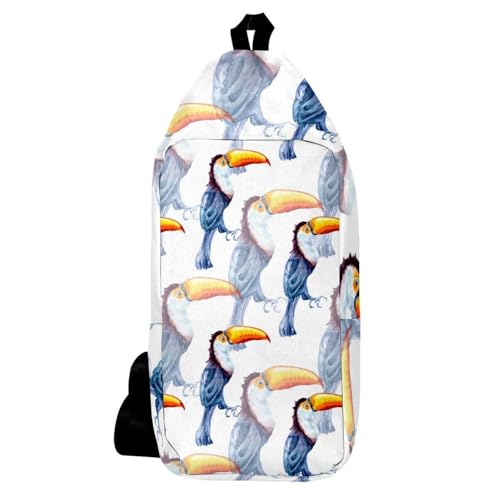 Sac à dos exotique Toucan bandoulière pour libérer vos mains en voyage