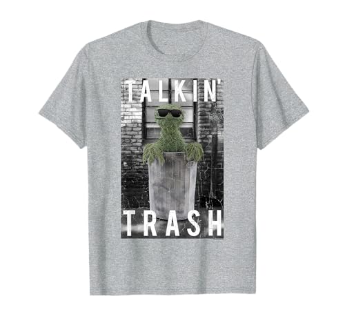 Sesame Street Oscar The Grouch Talkin' Trash T-Shirt