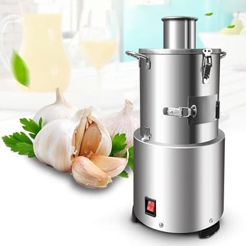 Electric Garlic Peeler Machine, Automatic Separator for Whole Dry Bulbs, High Efficiency Commercial Peeler with Durable Motor, for Kitchen and Food Processing