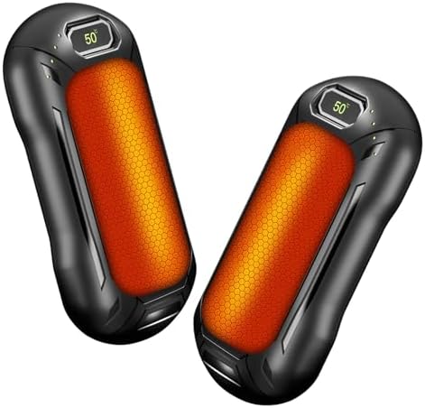 Chauffe Main Mini Rechargeable 2 en 1 Magnetique, Chauffe Main Re...