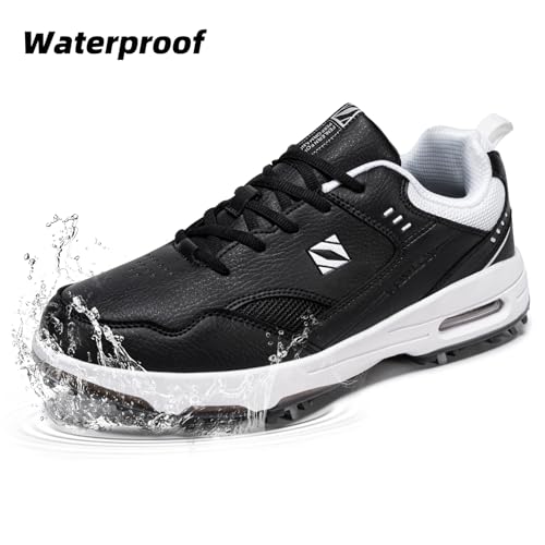 FENLERN Spike Waterproof Golf Shoes