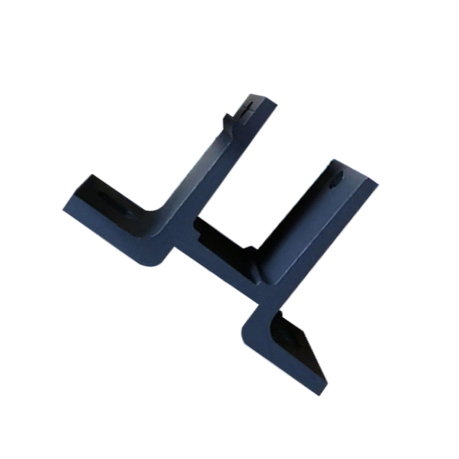 Msioytog Black Sturdy Aluminum Alloy Materials Wall Brackets Accessories For Retractable Awnings Manual Crank Gear Parts Replacement Structural Stability Brackets