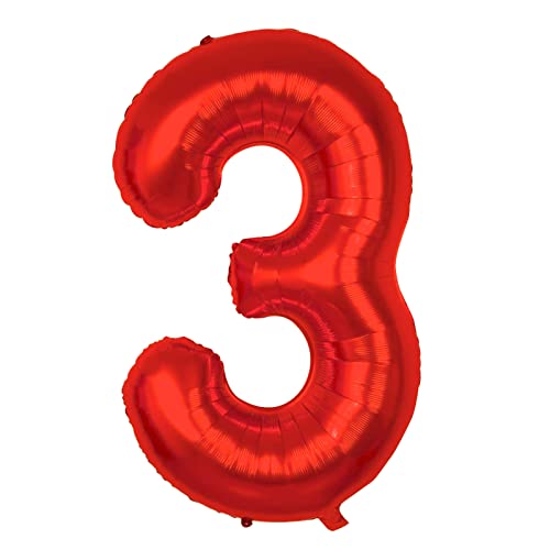40 Inch Large Red Number 0 Balloon Extra Big Size Jumbo Mylar Foil Helium Balloons For Birthday Party Celebration Decorations Graduations Wedding Anniversary Baby Shower Supplies Engagement #TOP12