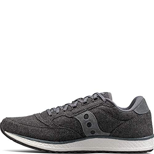 Saucony Men's Freedom Runner Wool, Charcoal, 11 D2