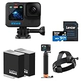 GoPro HERO12 Black Action Camera with Holiday Bundle, 2X Enduro Rechargeable Bat