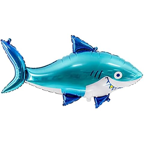 Giant Shark Foil Balloon Party Decoration Cover