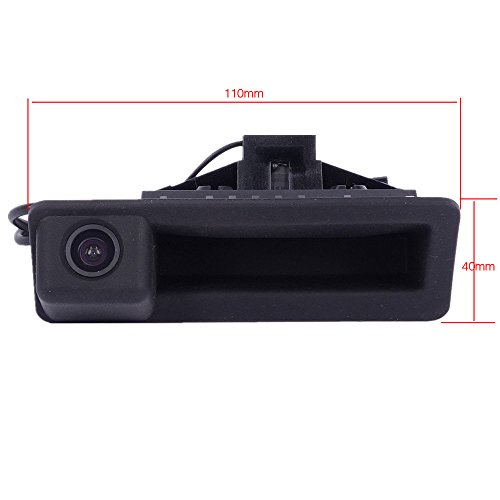 HD Rear View Reversing Camera Compatible with BMW E82 E88/E90 E91 E92 E93 M3 E60 E61/X1 E84/X5 E70/X6 E71/E72/F31/F10/F11/F15 F18 F22 F23 F25 F26 F30 F32 F34 F35 F36 F45/X3 X4/330i (LS8003(110*40MM)) - Image 3