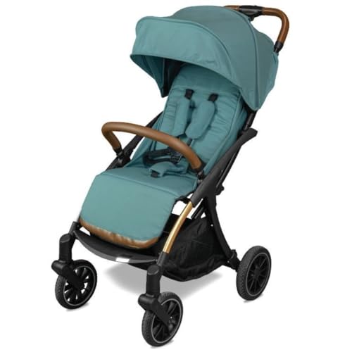 Passeggino Wizard-E Premium Green Telaio Gold