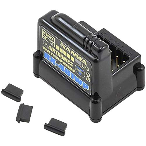 Récepteur 2.4GHz FH4/3 4 voies étanche avec antenne interne anti-interférence