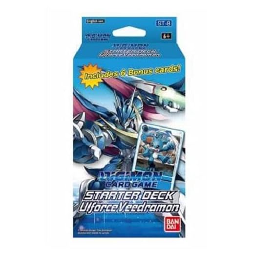 MGO 2021 Bandai English Digimon TCG ST-8: Ulforce Veedramon Starter Deck - 54 Cards