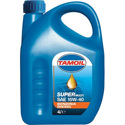 Super Multi Olio Motore Minerale 15W-40 per Benzina e Diesel,