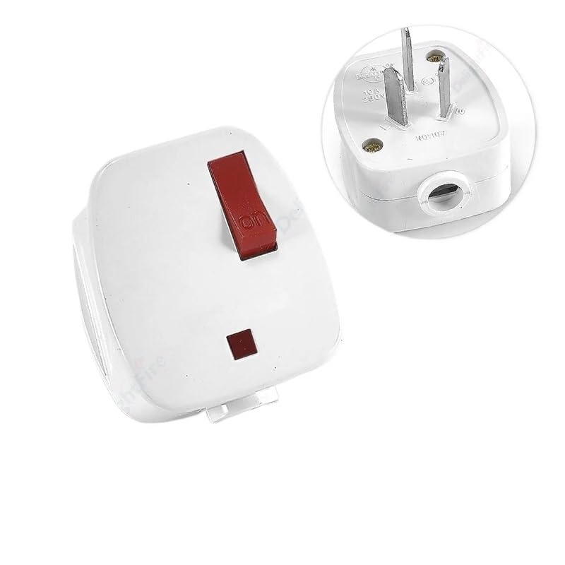 EU Replacement Plug France Power Cable Connector Electrical Socket 4.0mm Male Screw Connections Adapter(5pcs,Type3)