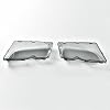 G-PLUS Headlight Headlamp Cover Compatible with BMW 3 Series E90 E91 2005-2008 1 Pair Clear Lens