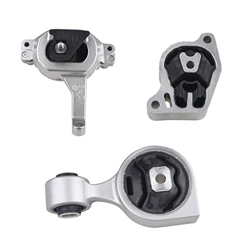 JDMON Compatible with 3Pcs Engine Motor Mount Nissan Altima 2.5L 2007-2017 Replace 11350-JA00A 11210-JA000 11360-JA000 Compatible with A4350 A4353 A4339