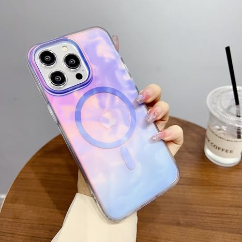 Coque iPhone 13 aquarelle bleue pour un style unique